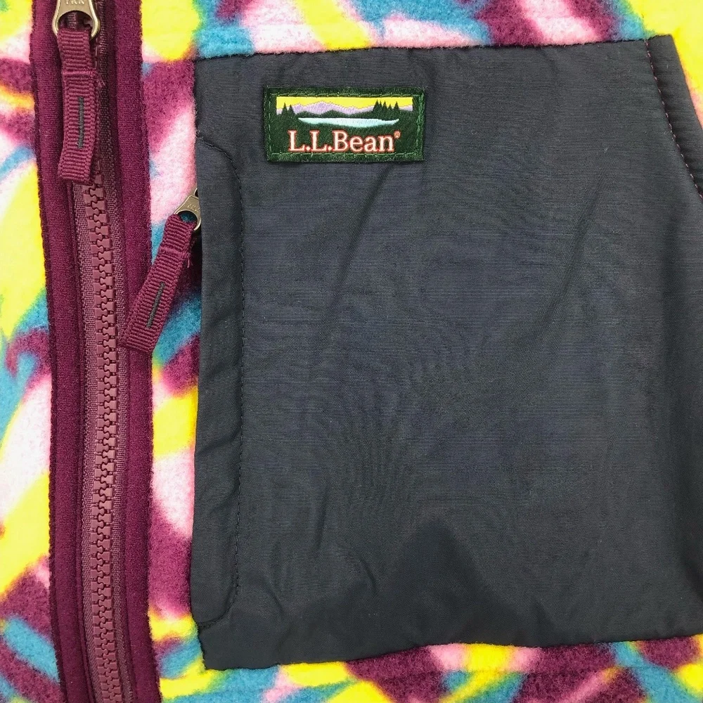 L.L. Bean Kids Retro Mountain Classic Fleece Hooded Jacket NWT